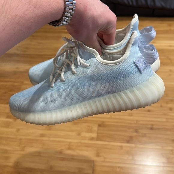 AUTHENTIC Adidas Yeezy mono ice 350 unisex size 8 men’s size 9.5 women’s - Picture 3 of 7